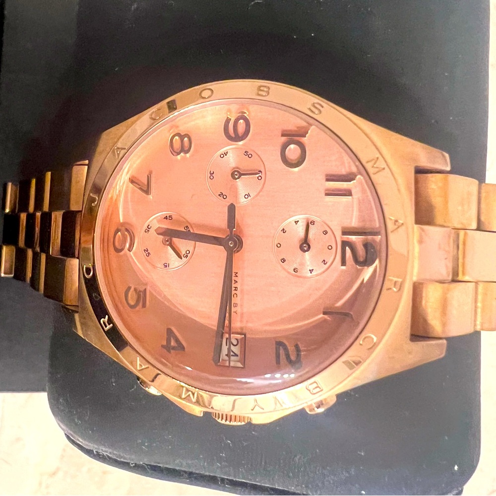 Marc By Marc Jacobs Rose Gold Watch